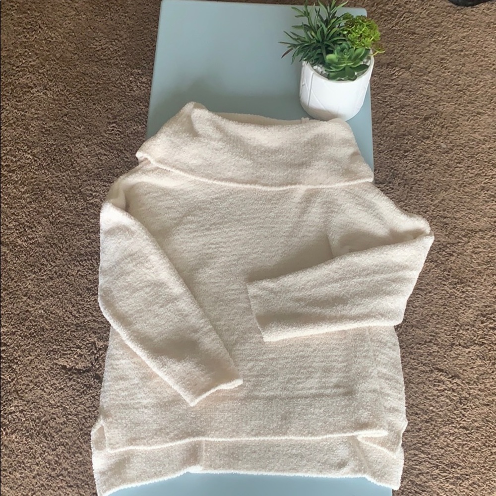 Cozy cream sweater